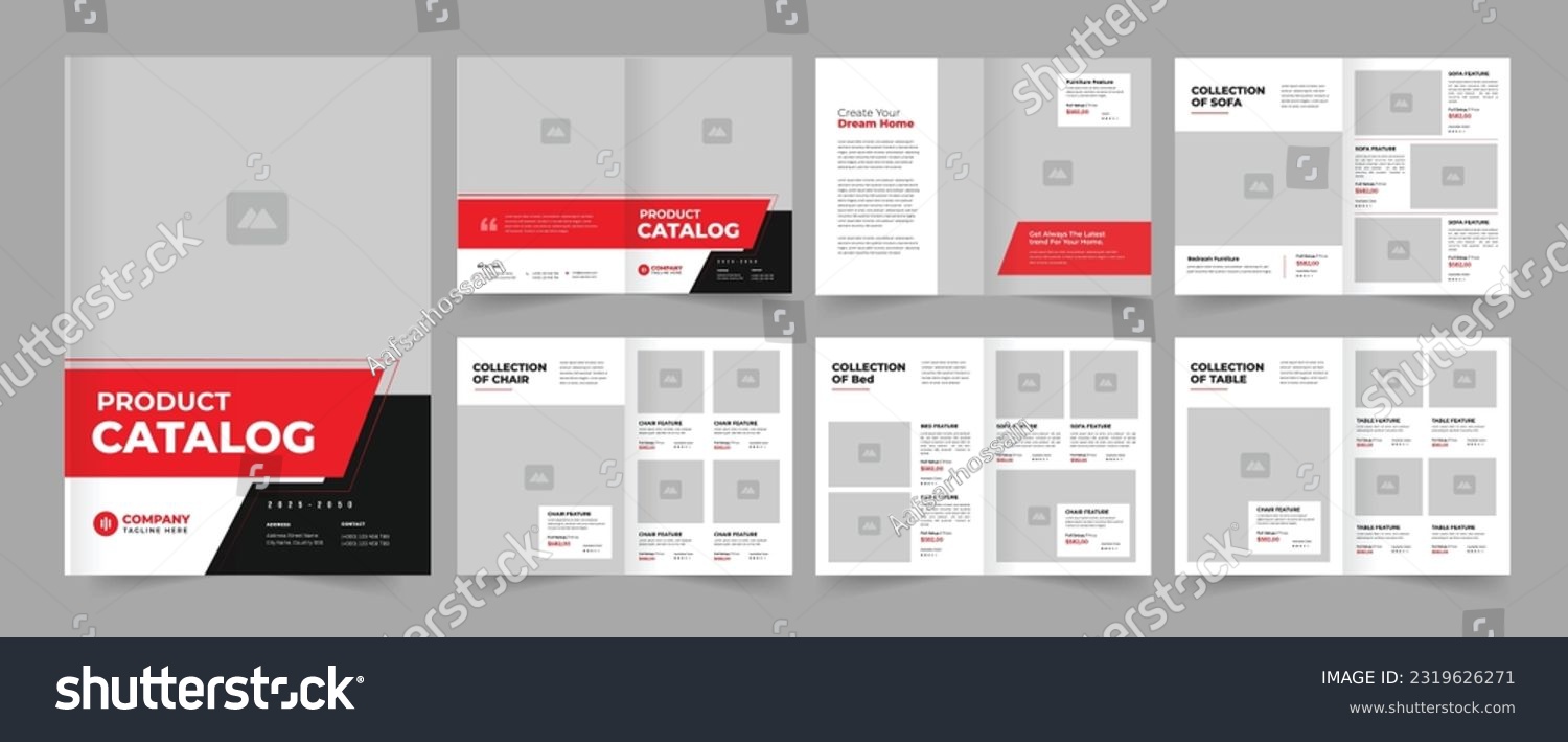 product catalogue or product catalog template