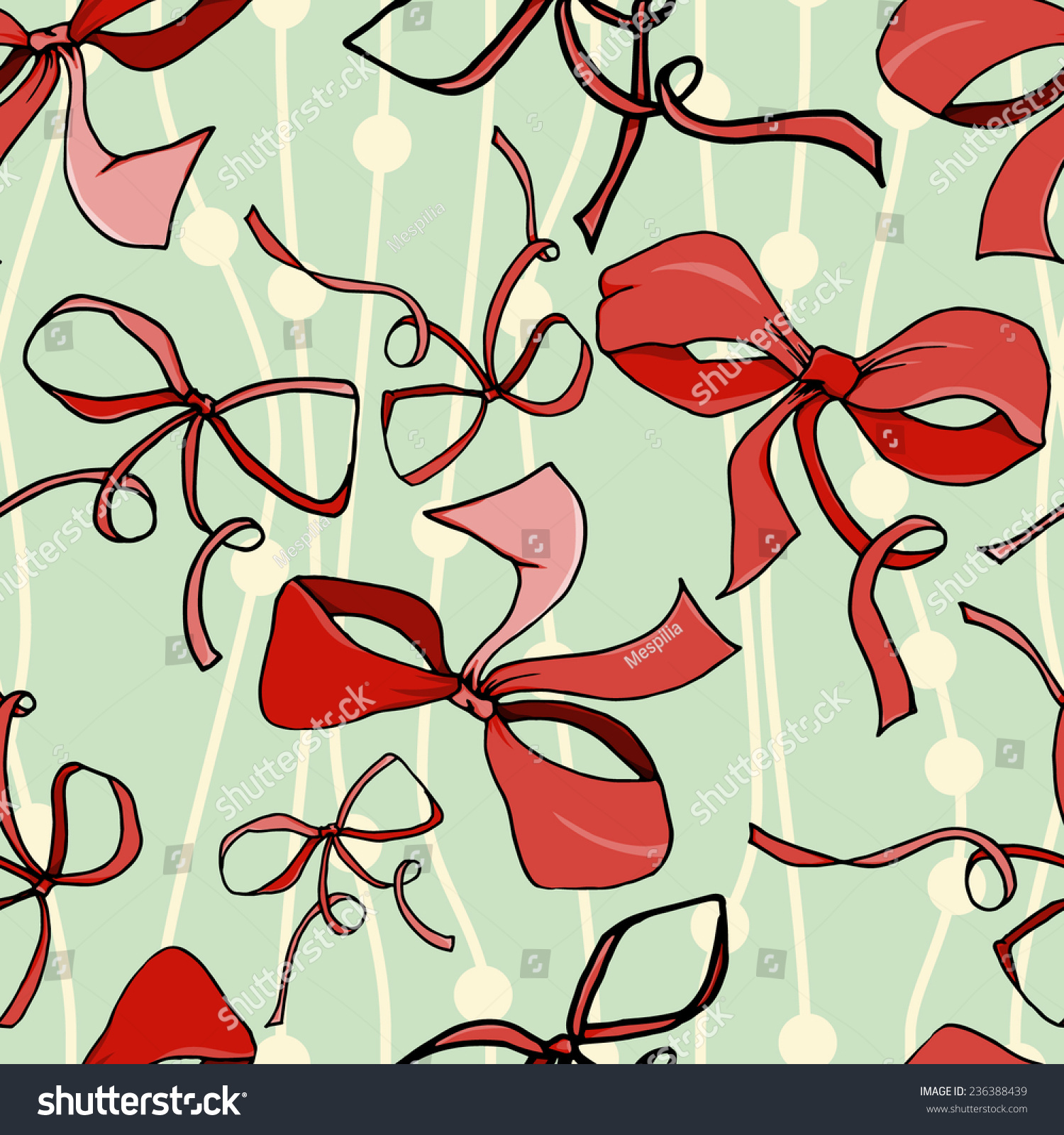 Christmas seamless pattern can be used for wallpaper  website background  textile printing