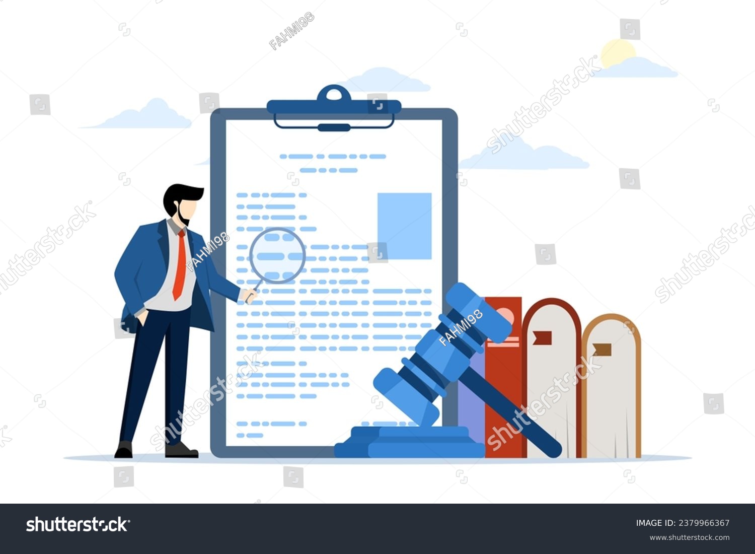 Legal advice concept. Law and justice scene. lawyer consultant client  judge knocks with wooden gavel. legal advice consultation. Consideration. Flat vector illustration banner for website.