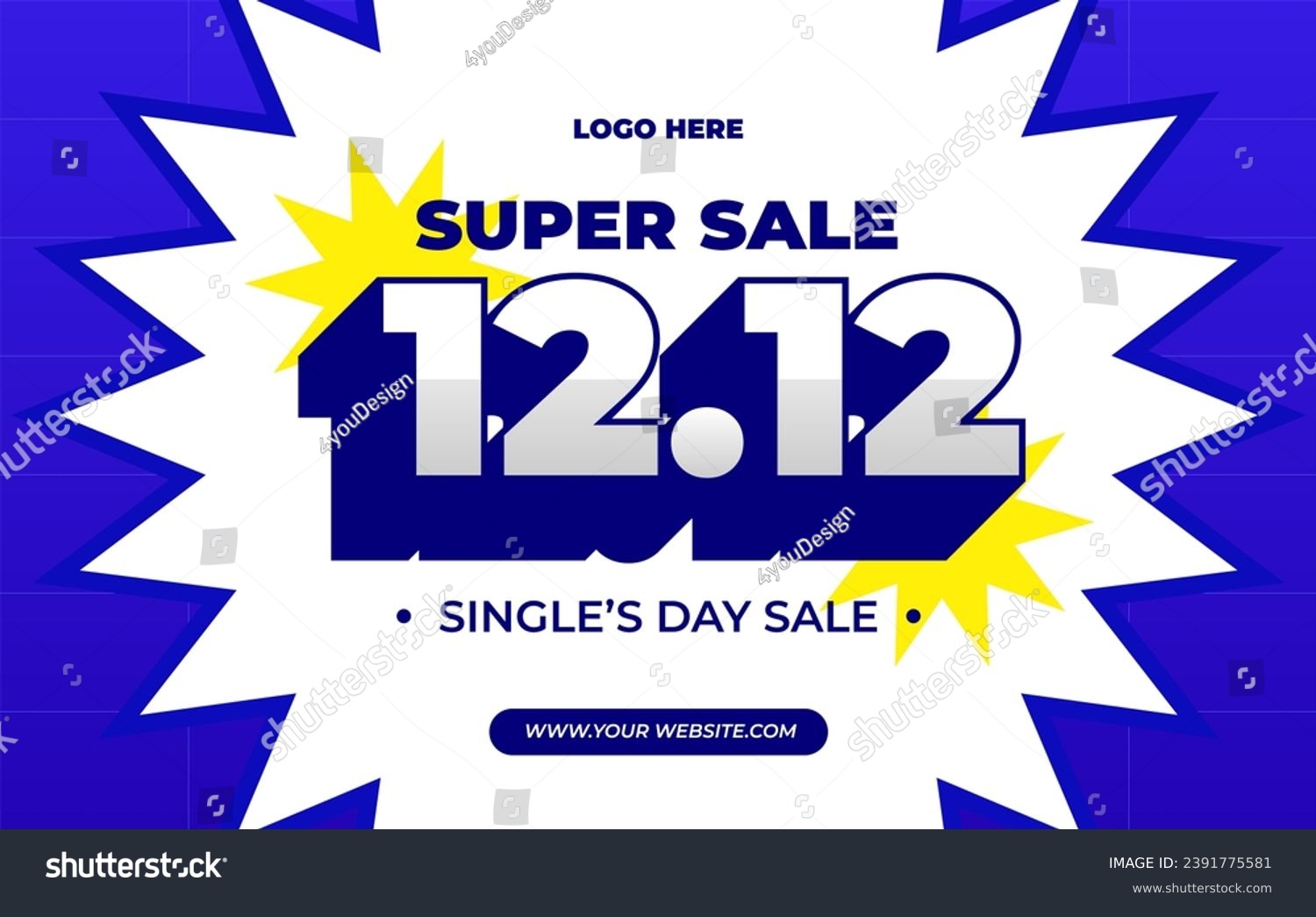 Sale Special 1212 Design for Advertising