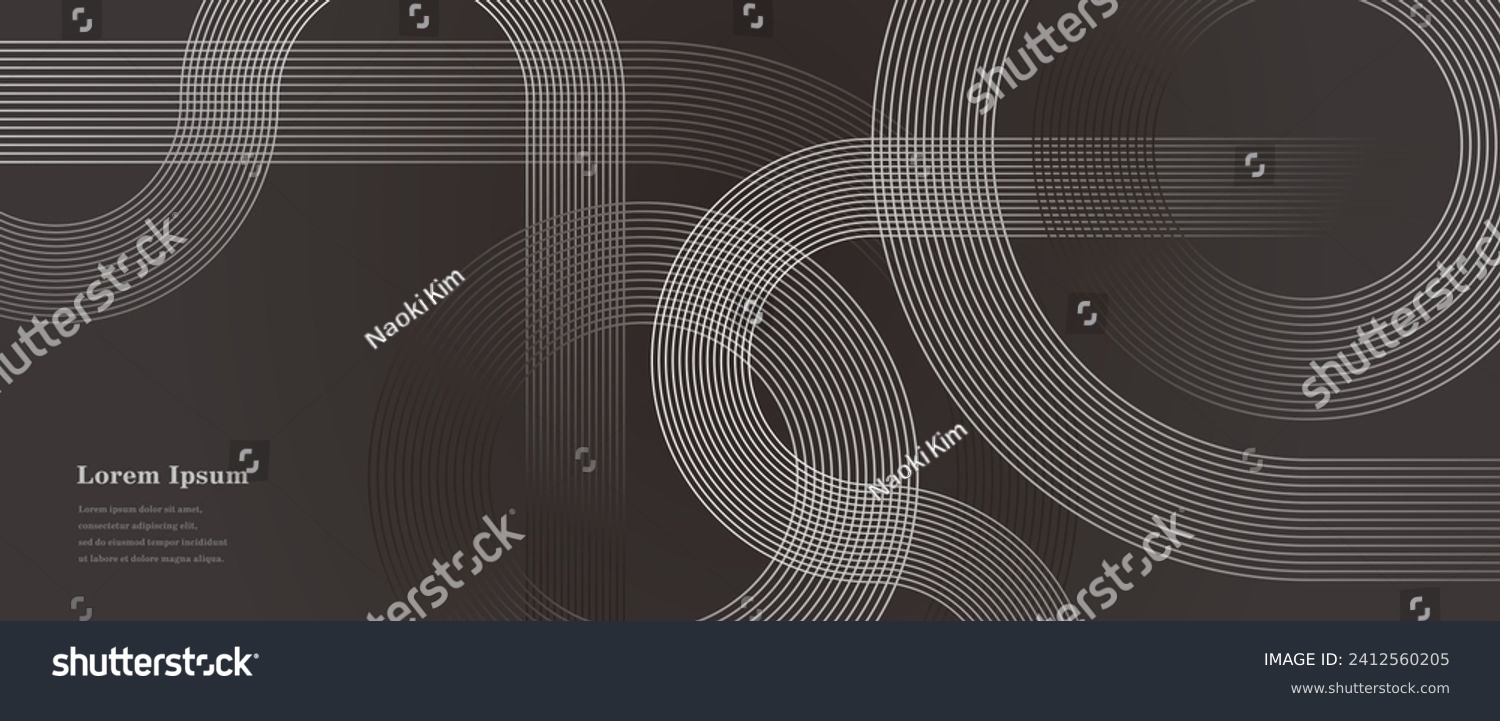 abstract black white stripe line geometric circle texture background ...