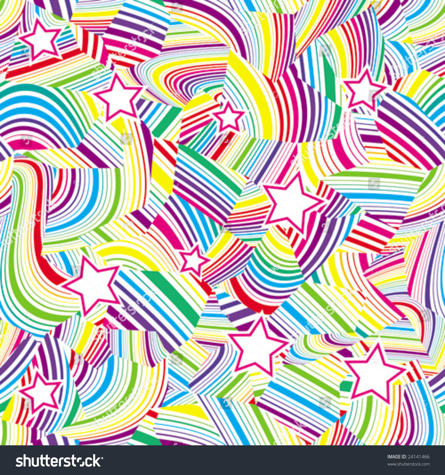 rainbows seamless vector wallpaper