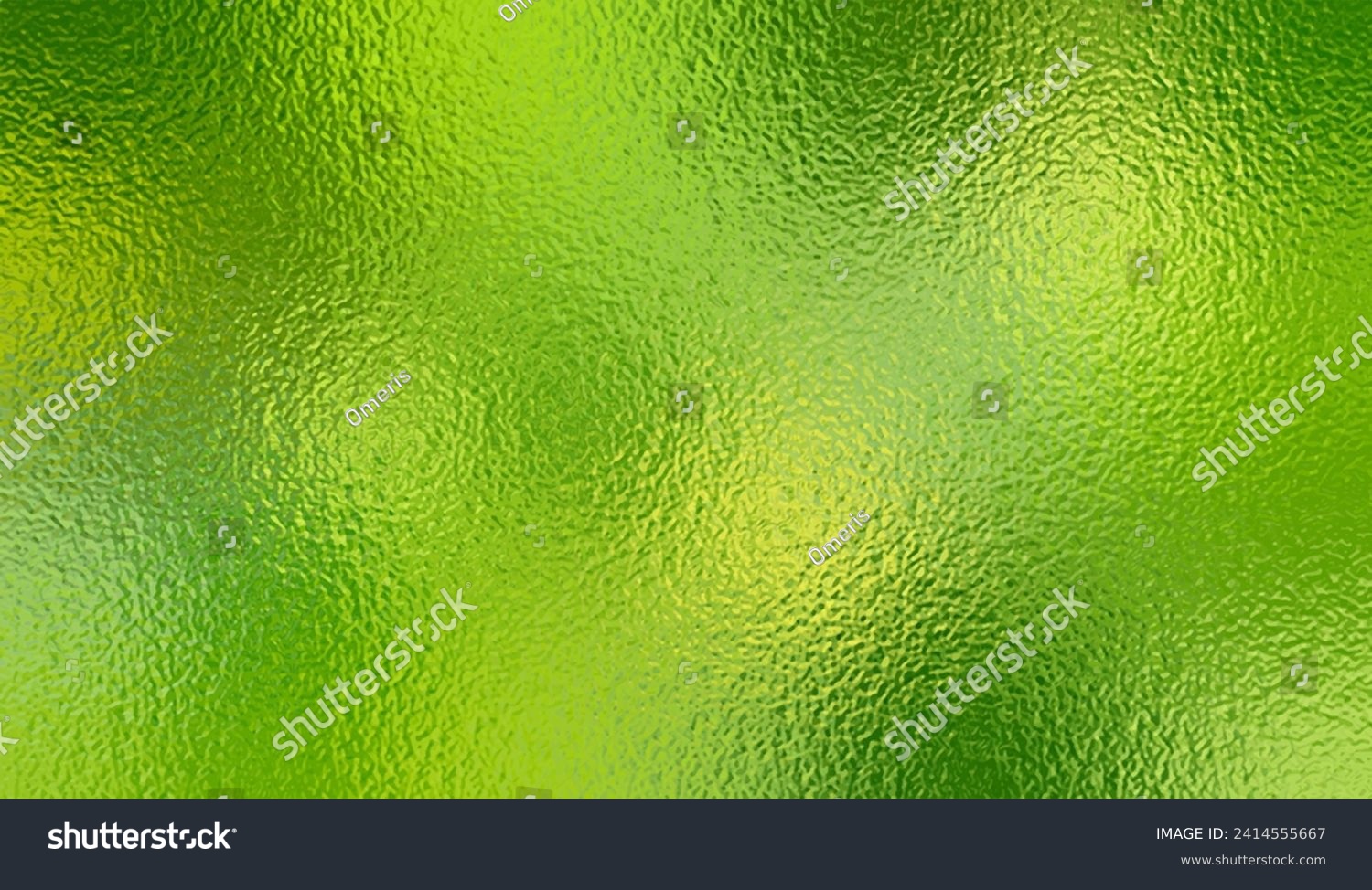 Green peppermint background. Teal metal foil. Turquoise metallic effect. Mint texture. Abstract monochrome background. Turqoise painting. Pastel color. Backdrop for design prints. Vector illustration