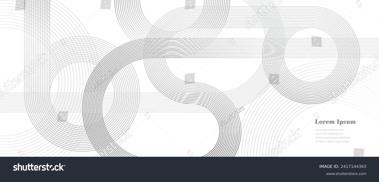 abstract black white stripe line geometric circle texture background ...