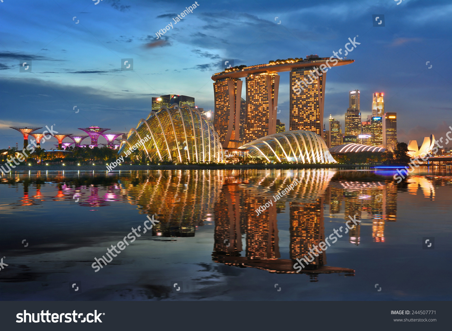 Building in Singapore.