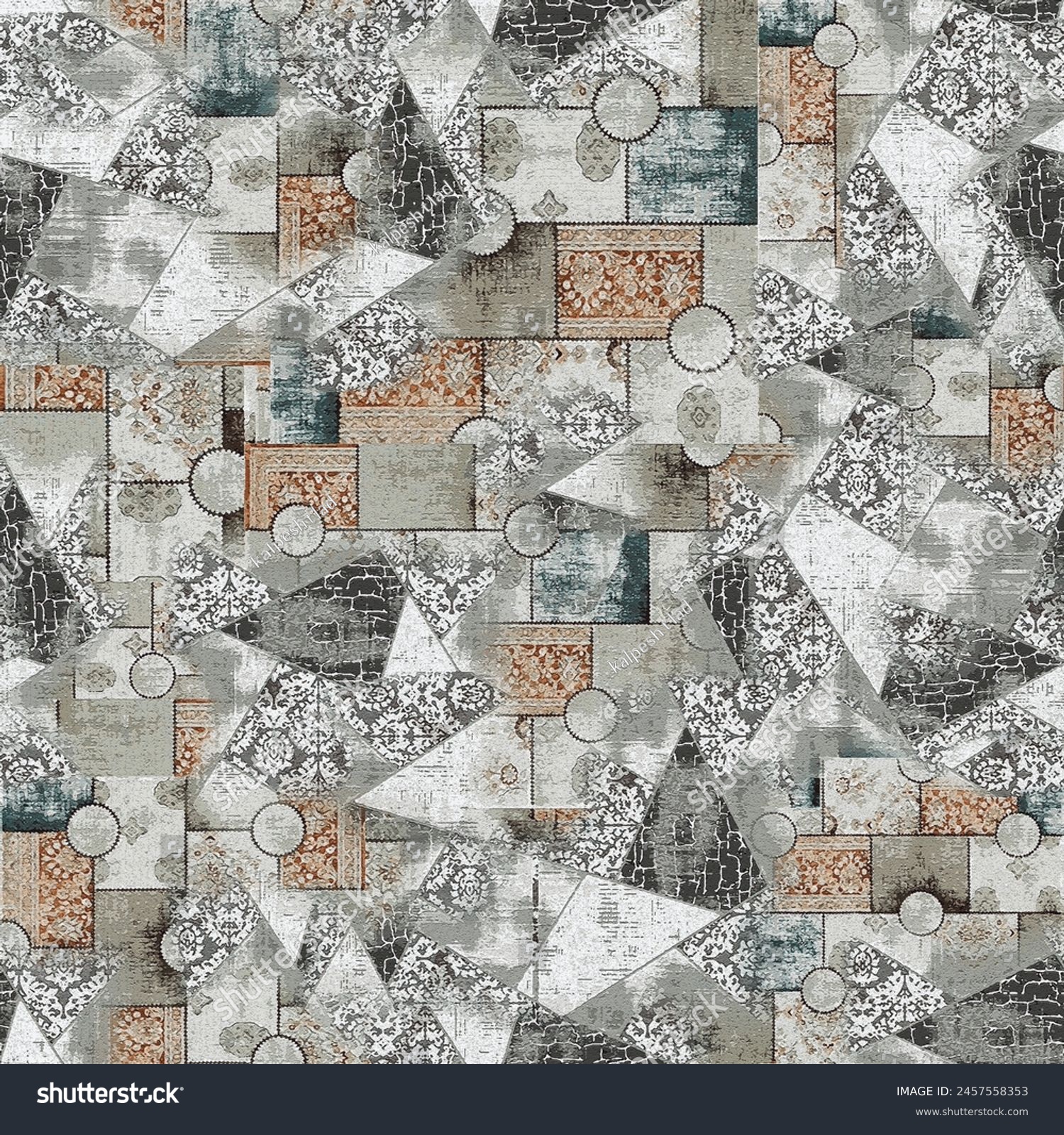 Traditional pattern boder abstract wallpaper design _站酷海洛_正版图片_视频_字体_音乐 ...