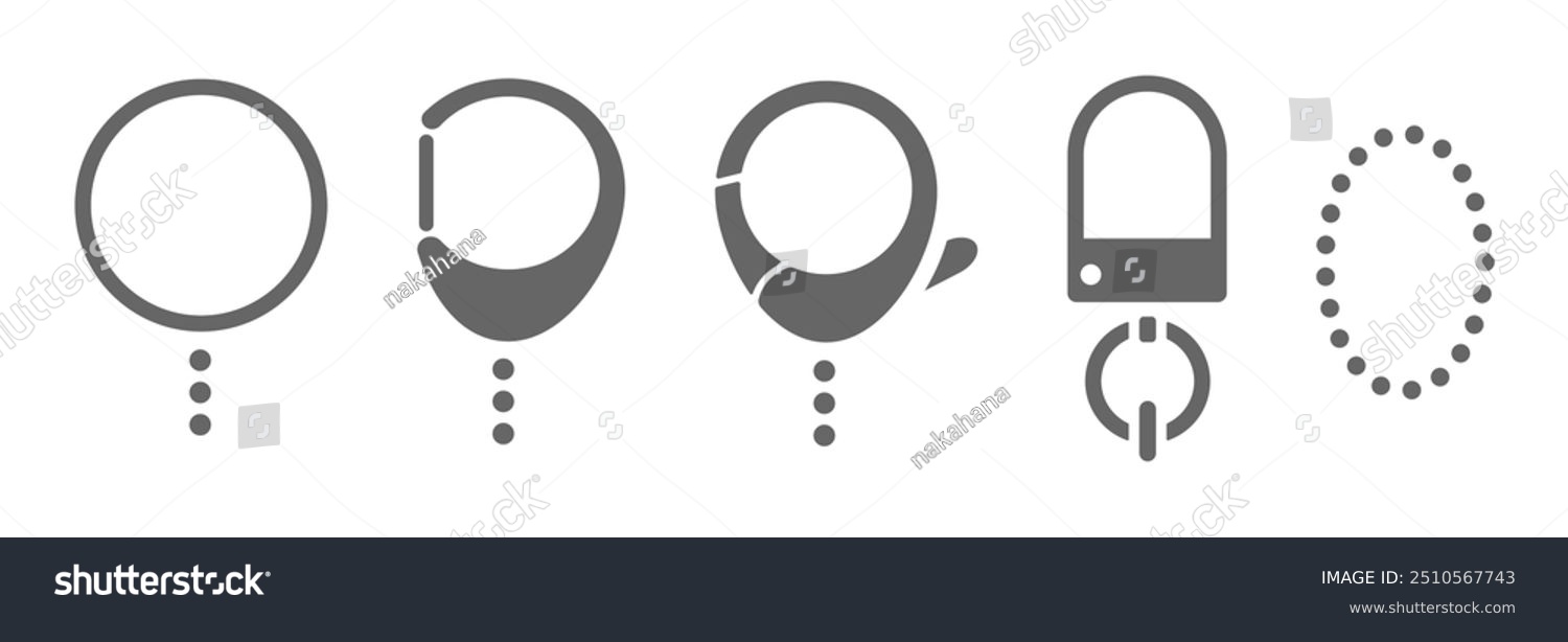 metal clasp key ring vector element set_站酷海洛_正版图片_视频_字体_音乐素材交易平台_站酷旗下品牌