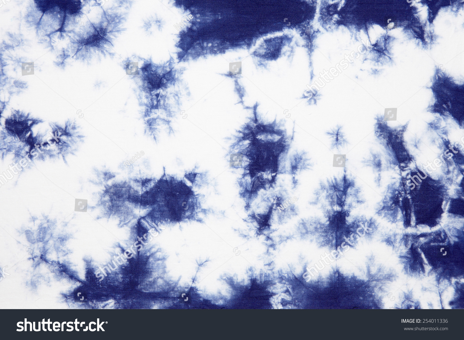 Abstract tie dyed fabric background 