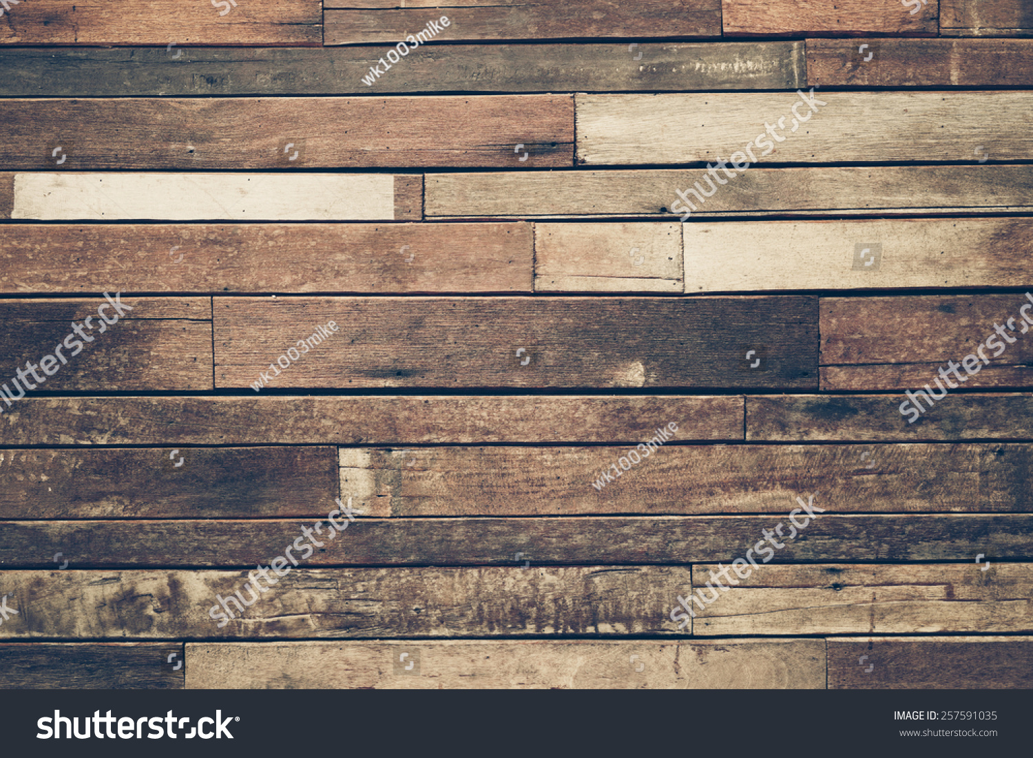 old hard wood plank wall background