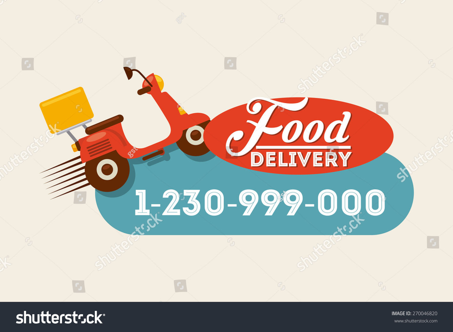 food delivery design  vector illustration eps10 graphic 