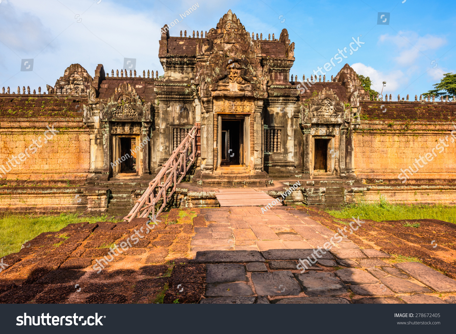 Banteay Samre   a temple at Angkor  Cambodia. Built in the early 12th century