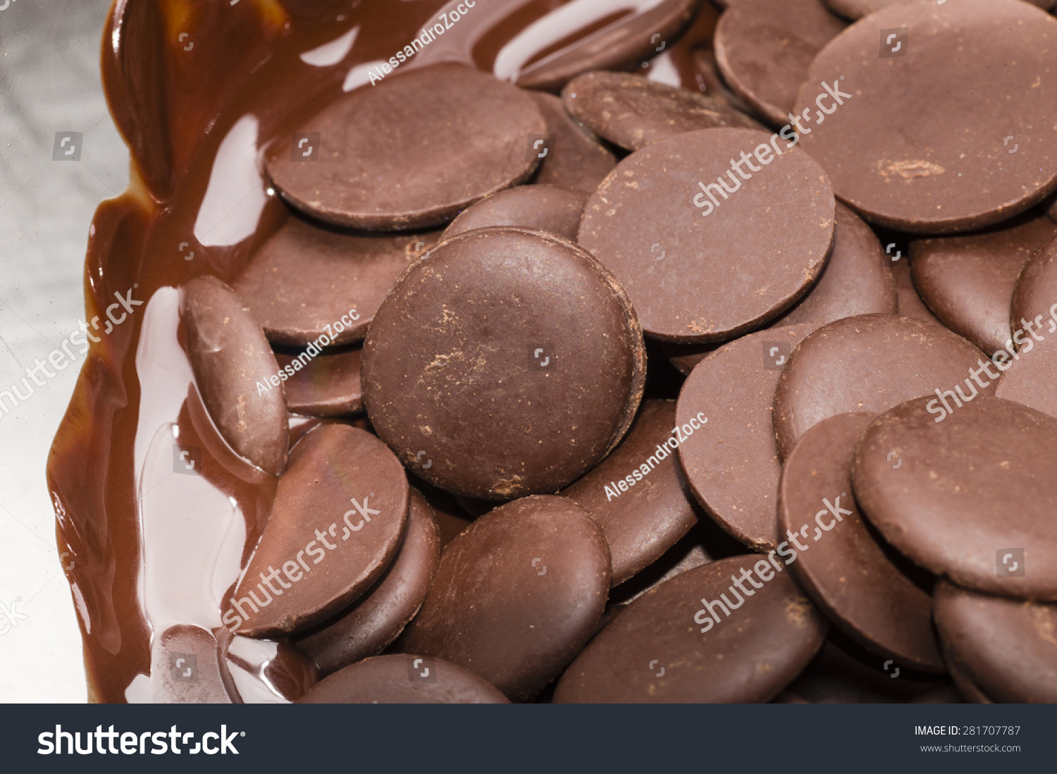 ingredients for preparation of artisanal chocolate bar with
