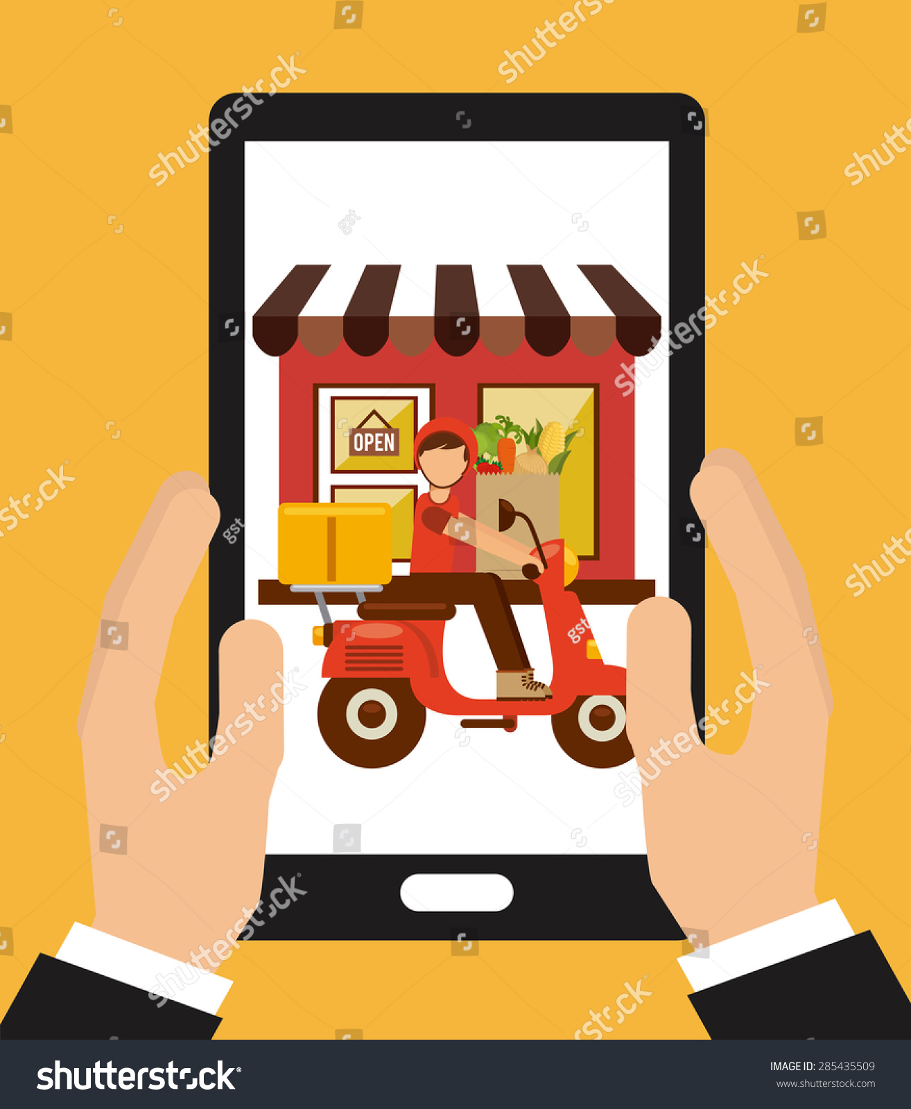 food delivery design  vector illustration eps10 graphic 