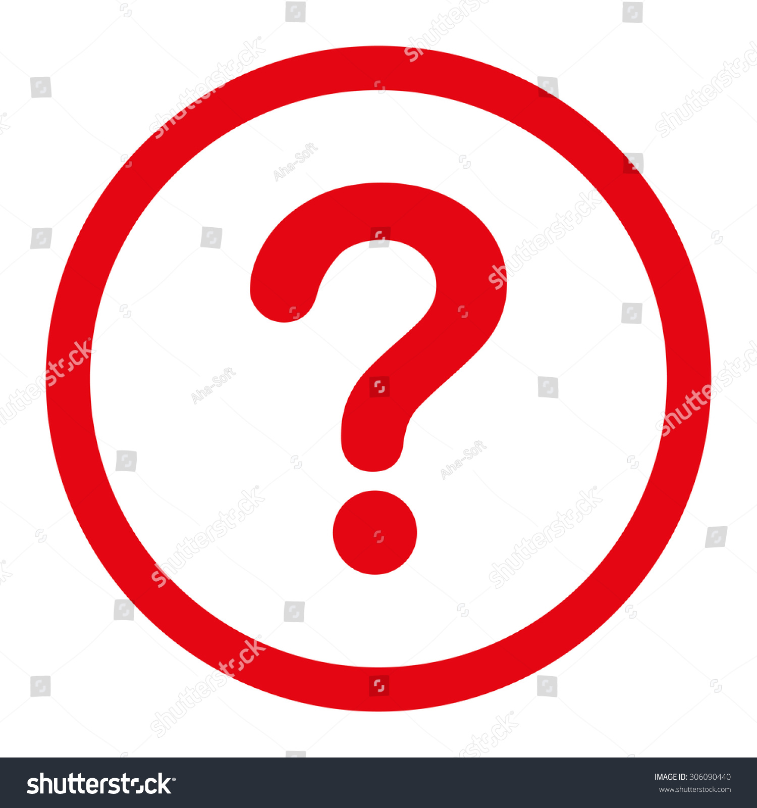 question vector icon