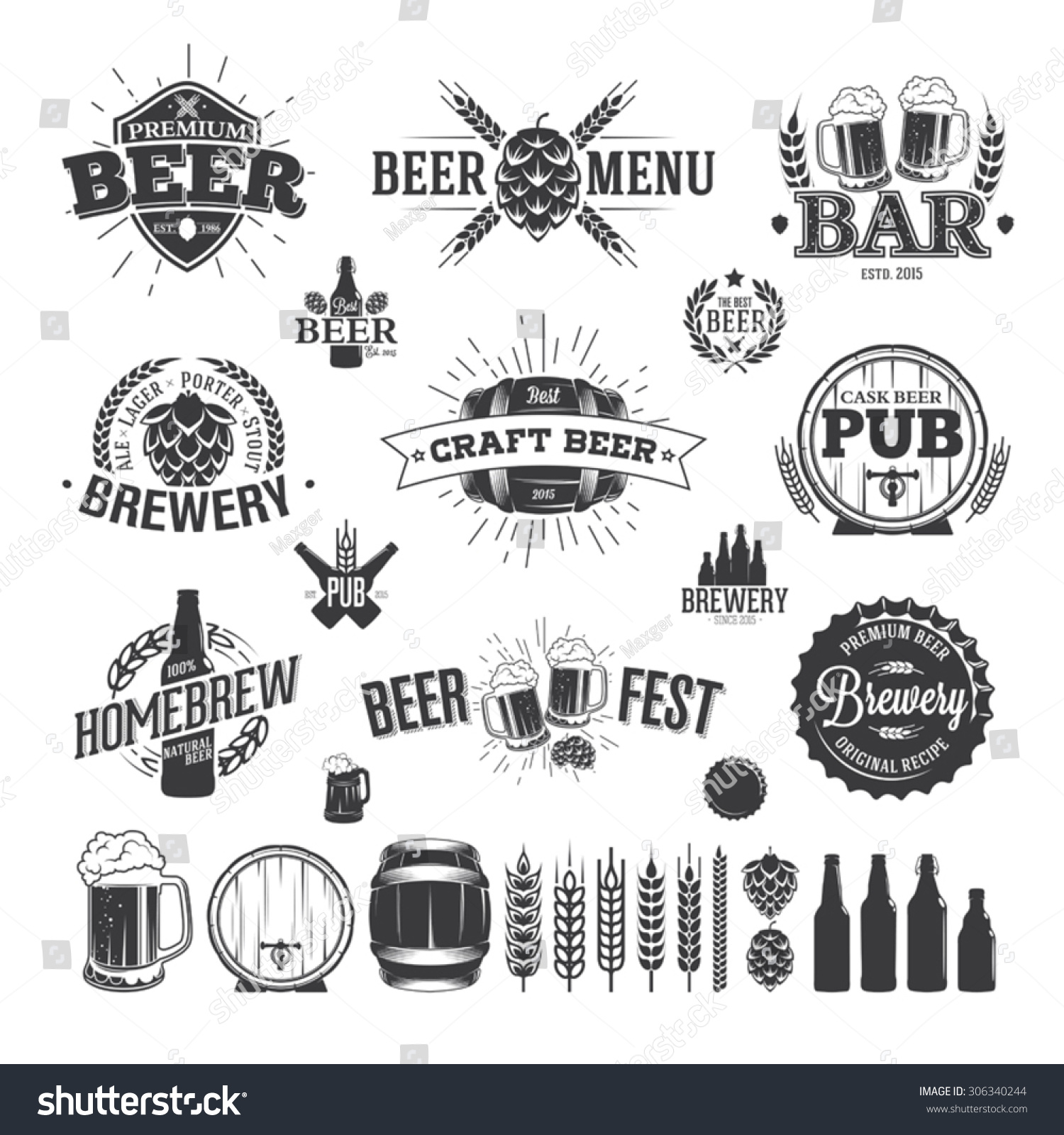 Beer Label and Logos