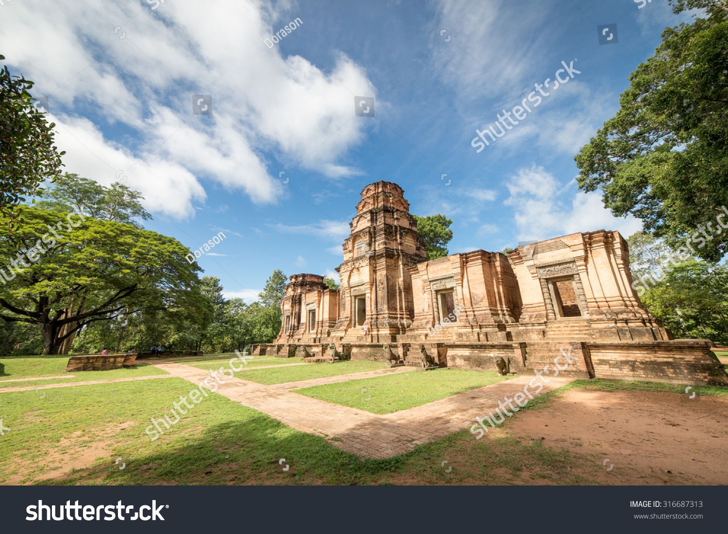Prasat Kravan in Siem Reap  Cambodia