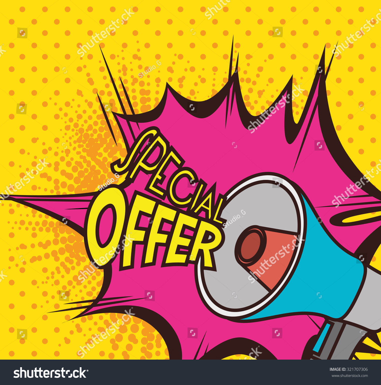 Shopping special offers design  vector illustration eps 10.