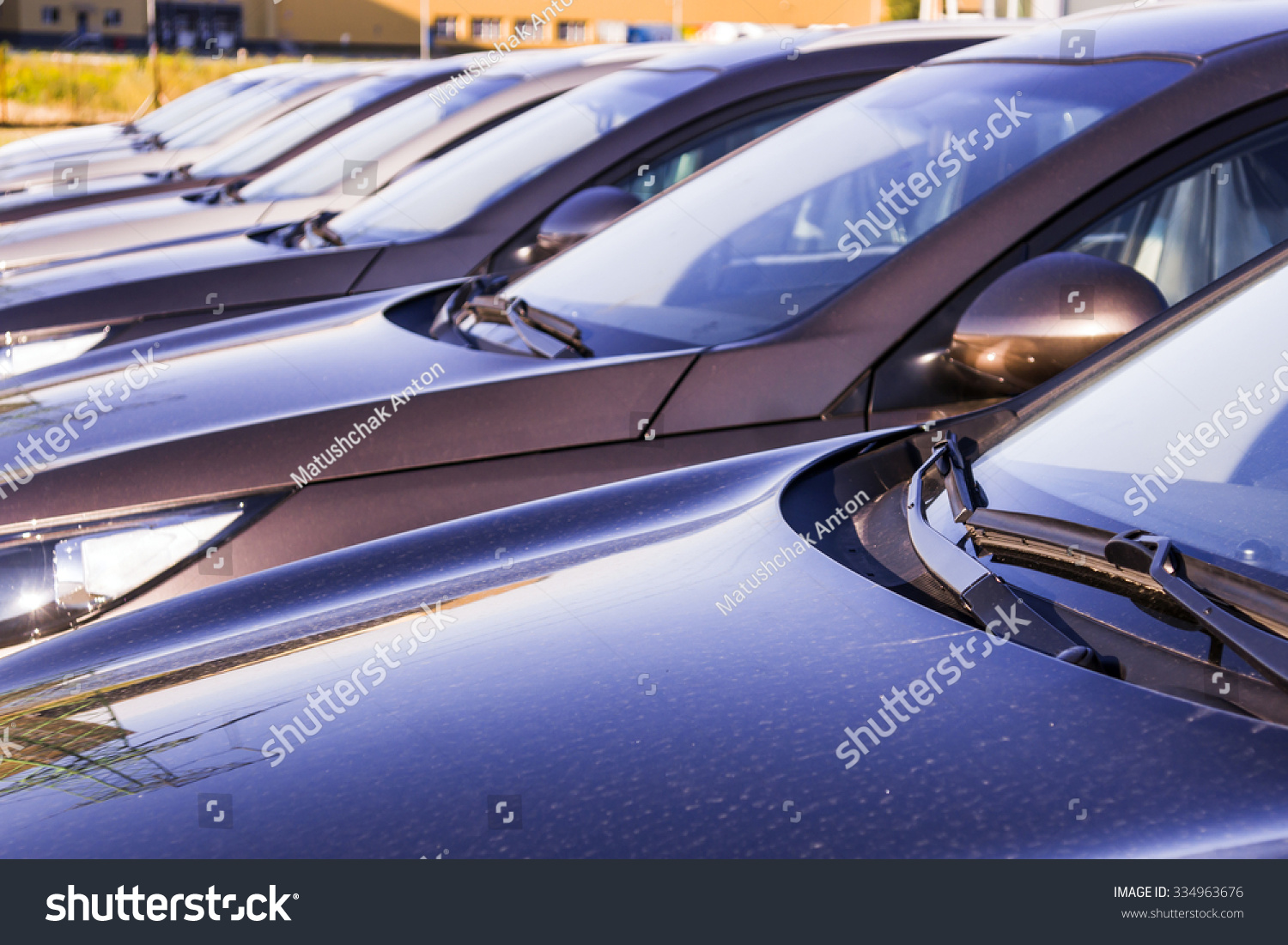 parking of new cars