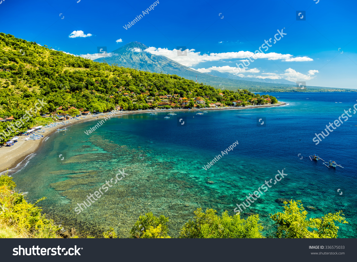 20 Jule - Indonesia  Bali. Azure beach Amed