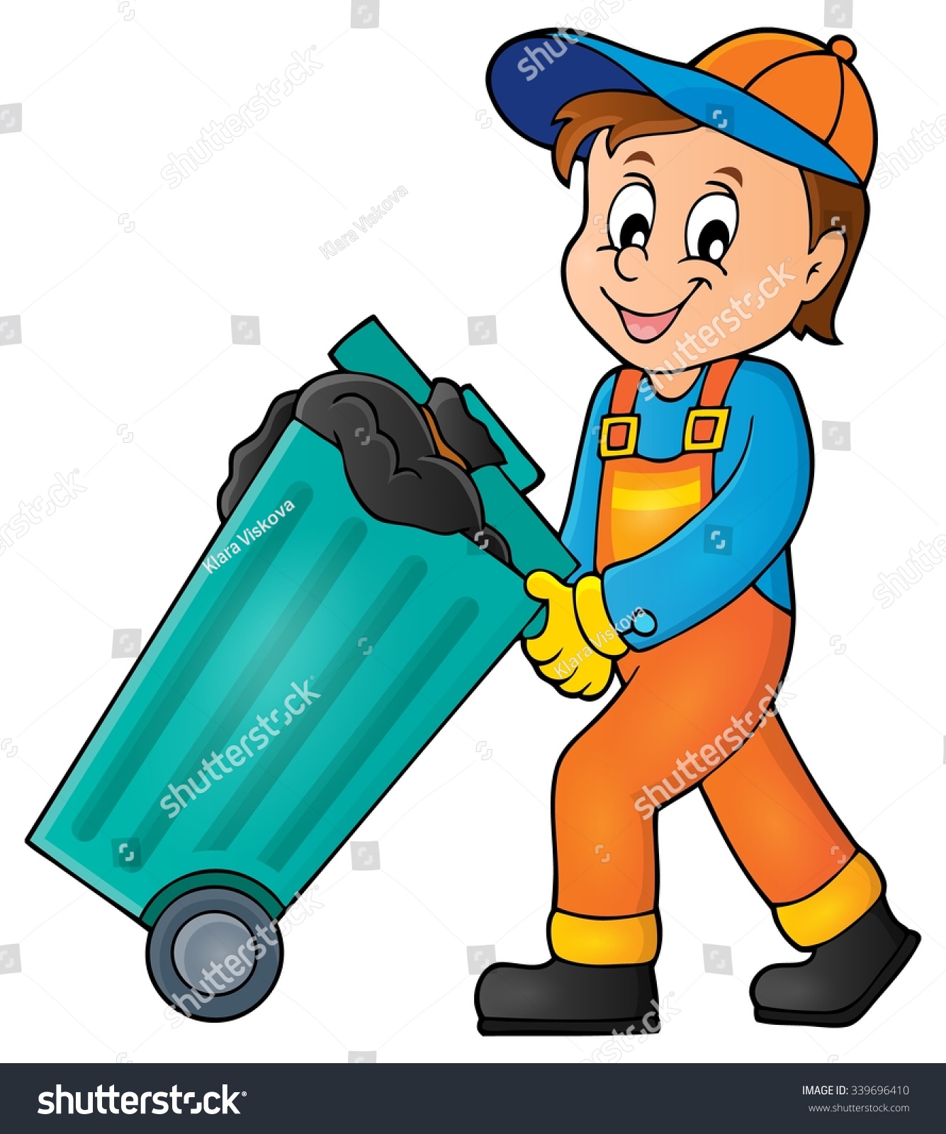 garbage collector theme image 1