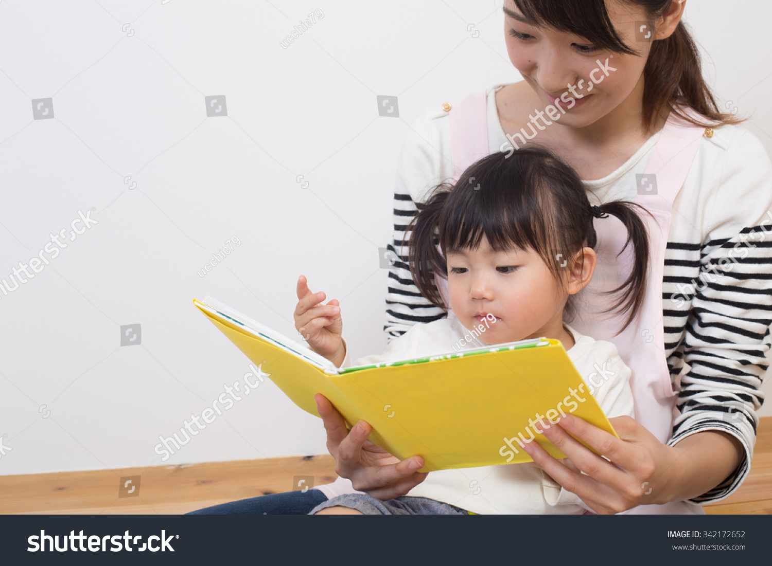 reading a children's story