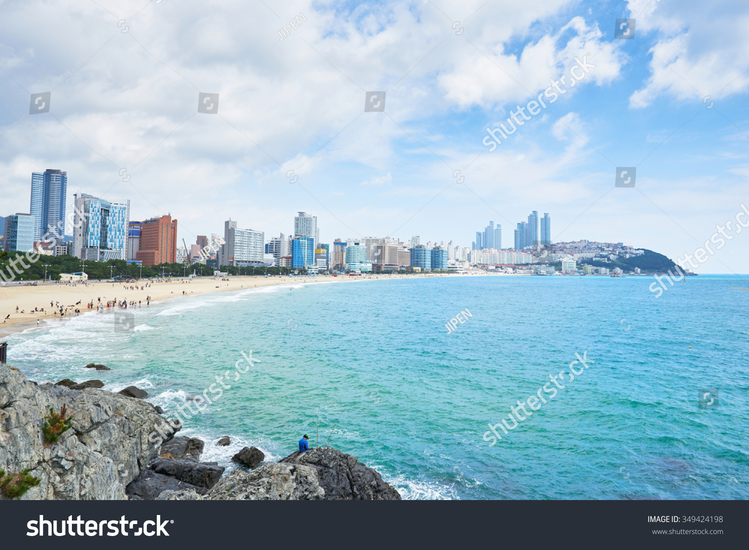 Haeundae beach is Busan's most popular beach because of its easy access from downtown Busan. And It is one of the most famous beaches in South Korea.