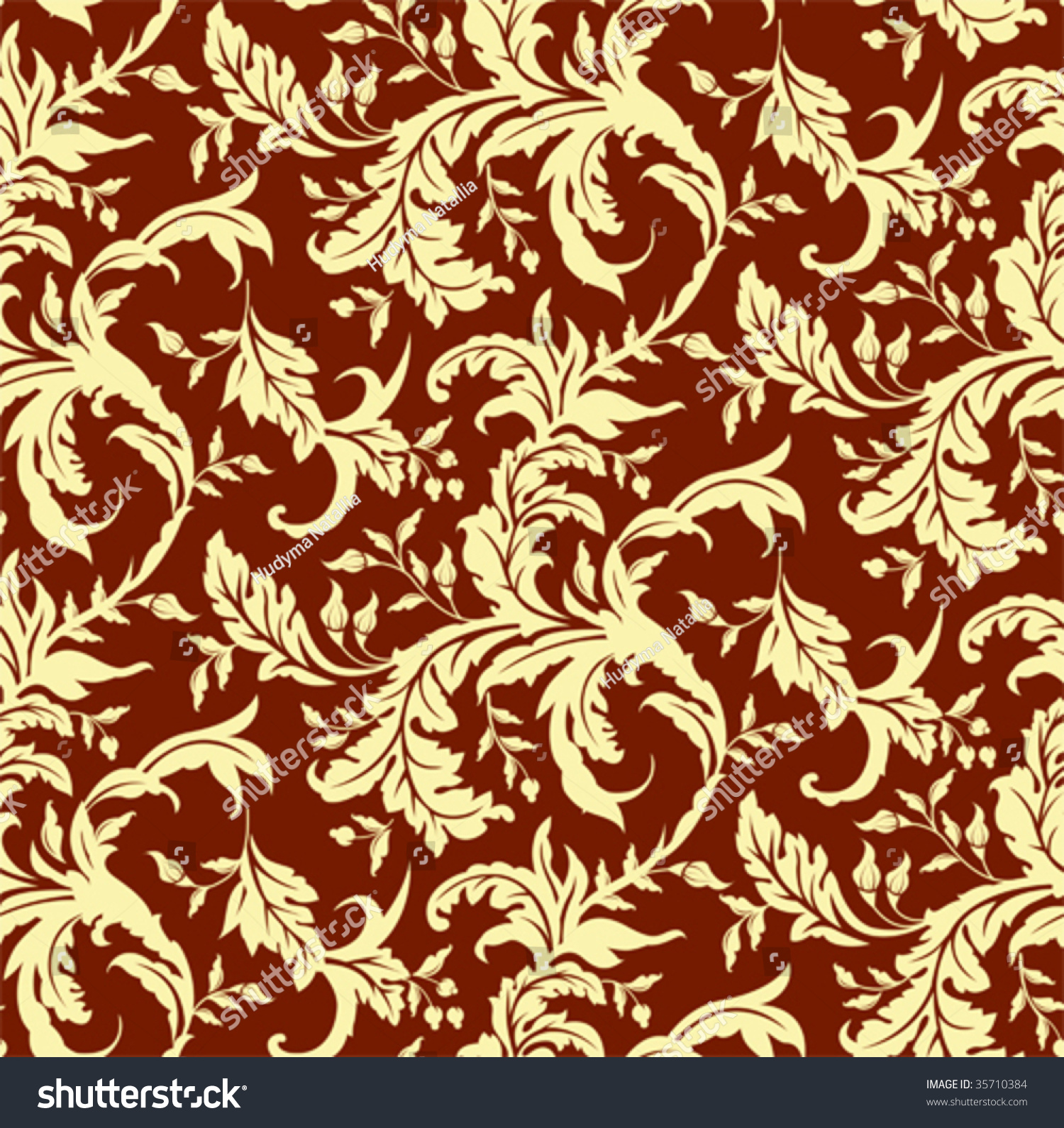 Seamless pattern. All elements and textures are individual objects. Vector illustration scale to any size.