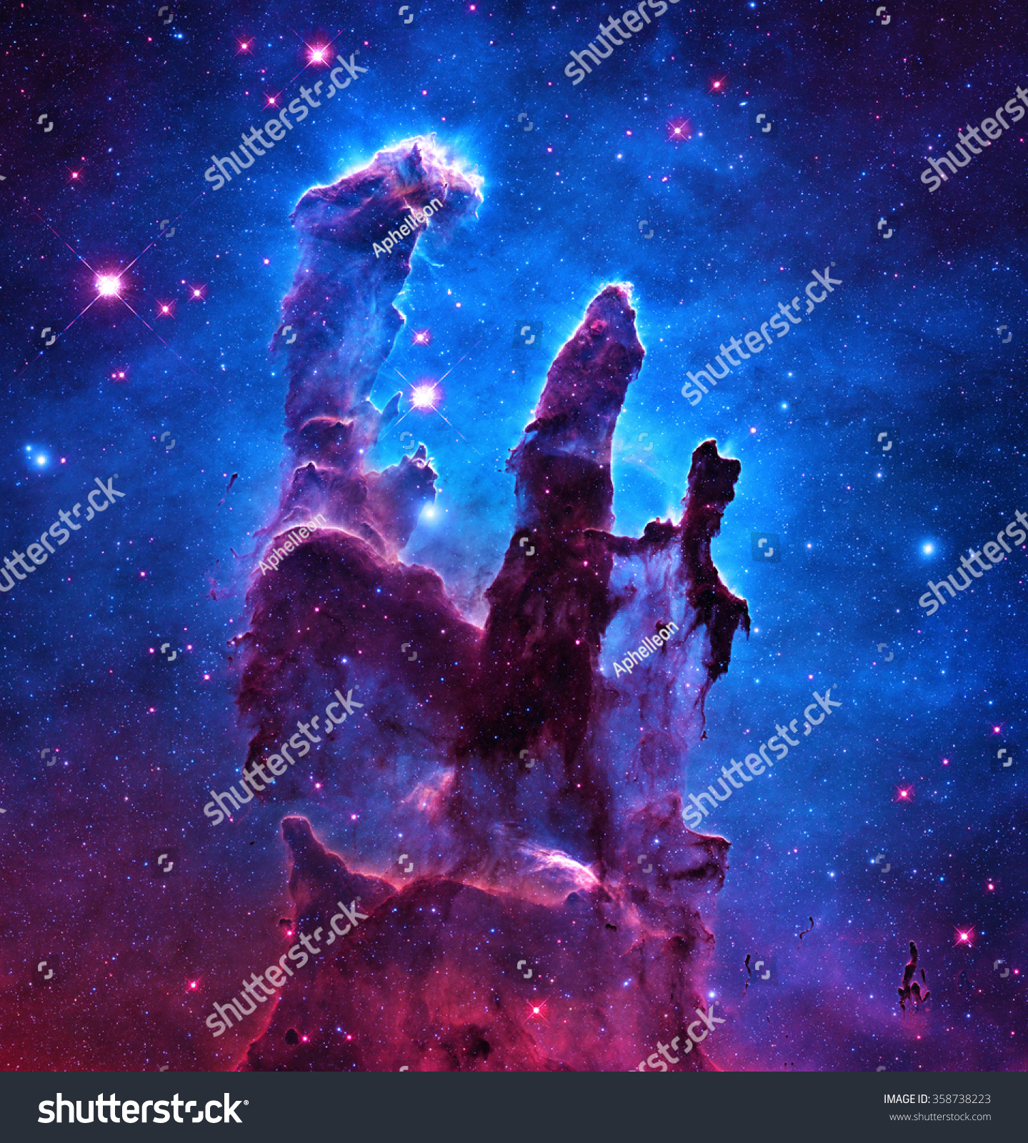 Starry Galaxy - Elements of this Image Furnished by NASA