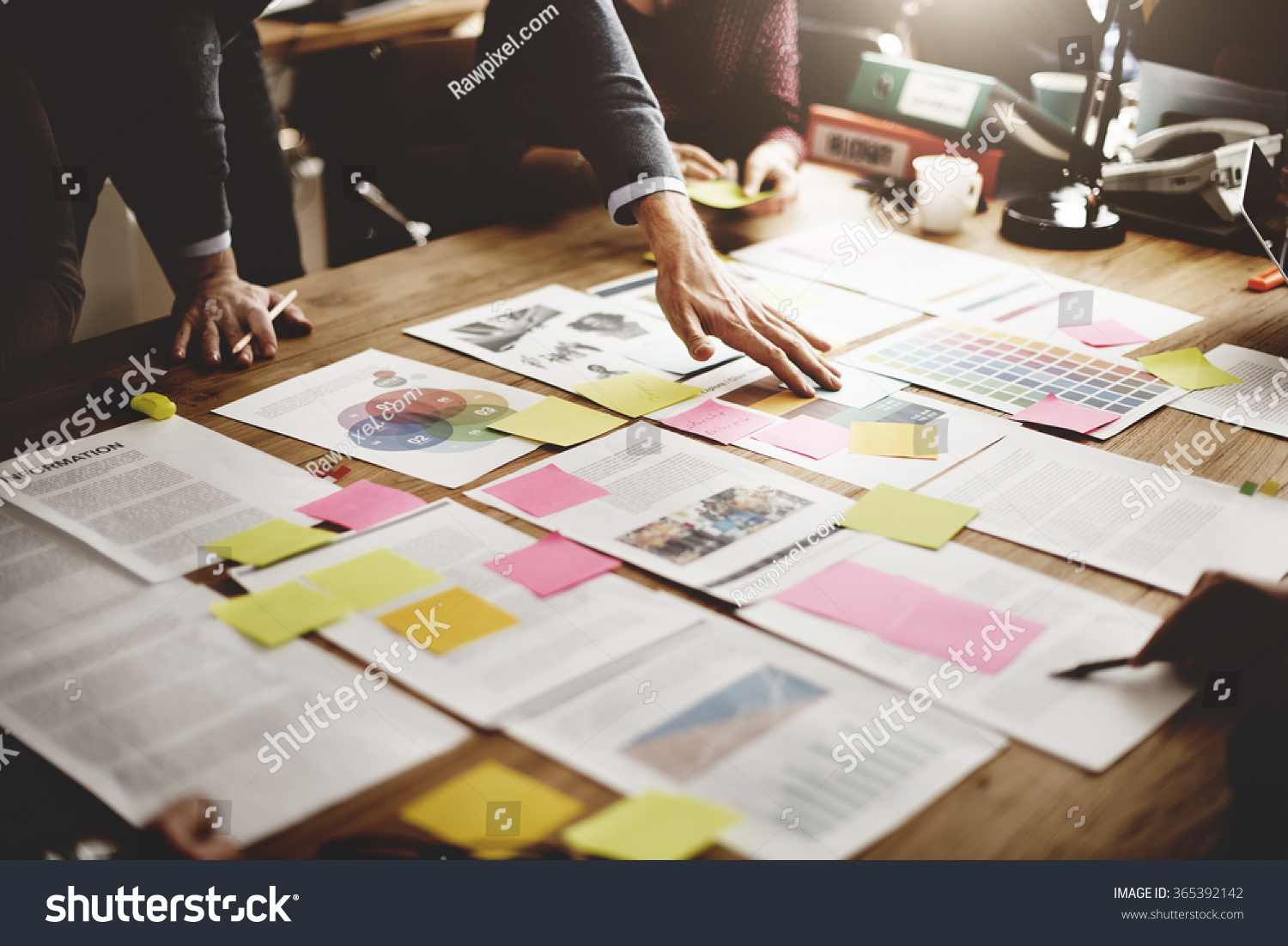 Business People Meeting Design Ideas Concept
