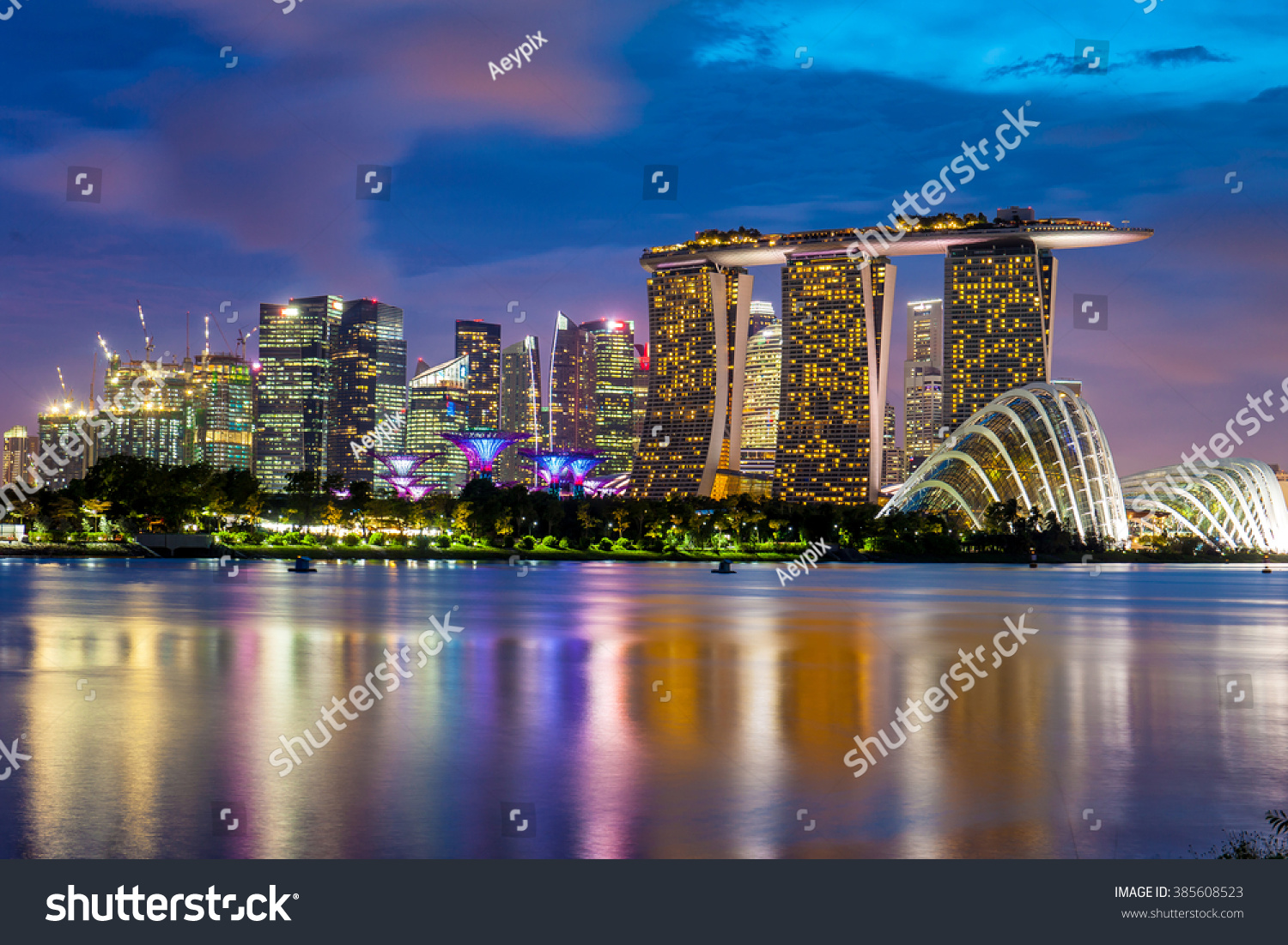 Singapore skyline