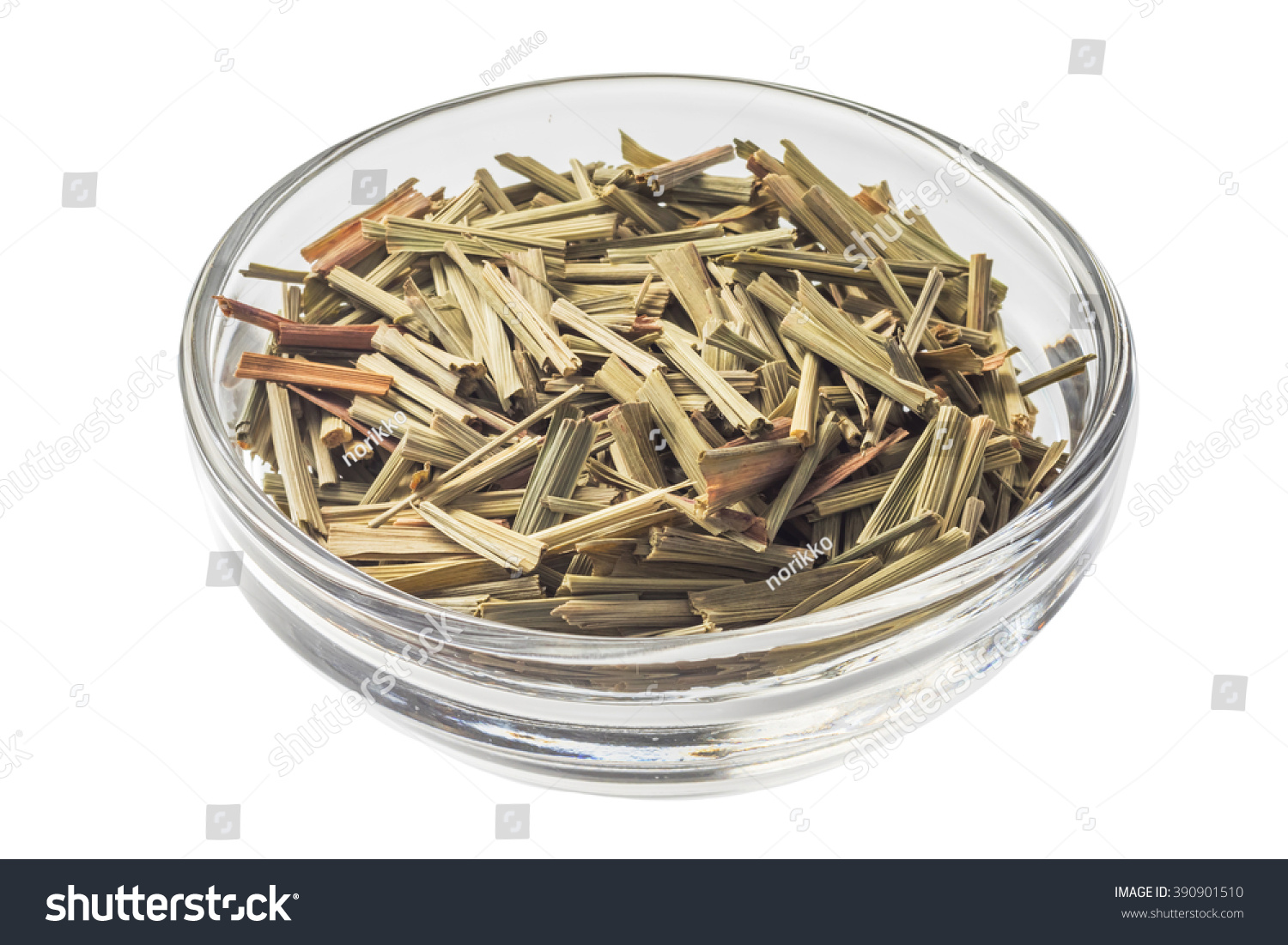 Herb tea of the Cymbopogon citratus
