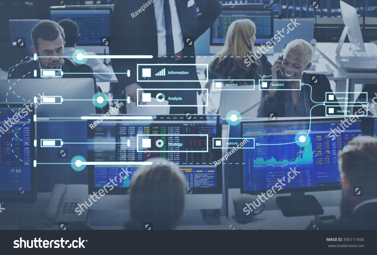 Analytics Report Status Information Analysis Chart Graph Concept