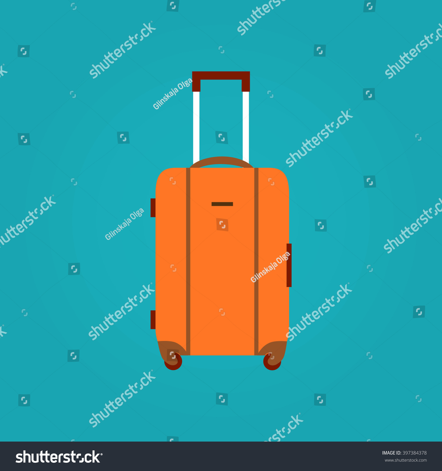 Travel bag vector illustration. Travel bag isolated icon. Travel bag  summer symbol. Travel bag for traveling design. Summer time vacation travel bag isolated icon 
