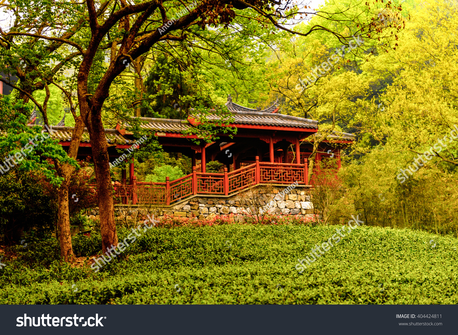 Lingyin Temple (Temple of the Soul's Retreat) complex. One of the largest Buddhist temples in China
