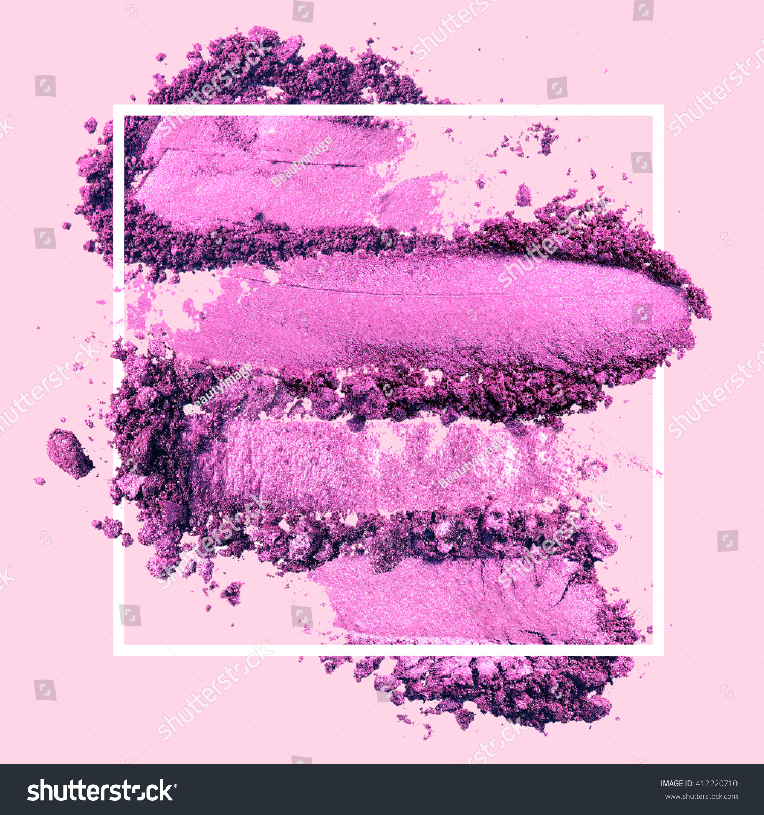 various cosmeticpurple fashion frame background
