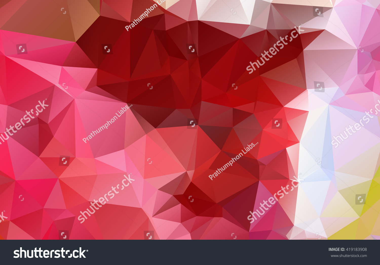 abstract background consisting of triangles eps.10