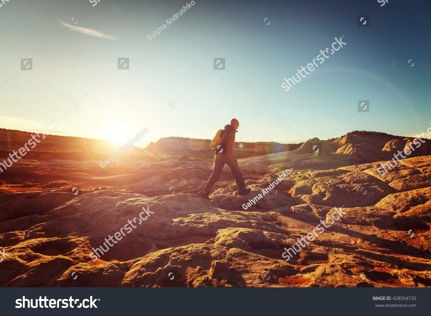 Hike in the Utah mountains