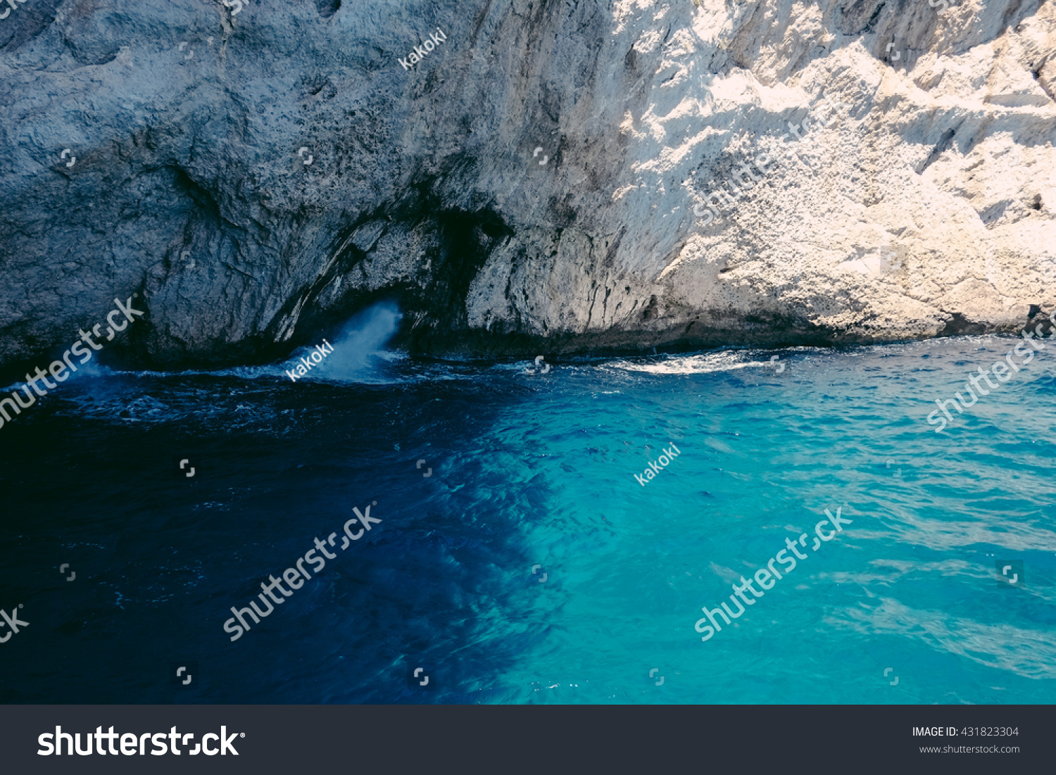 Capri island  Blue Grotto