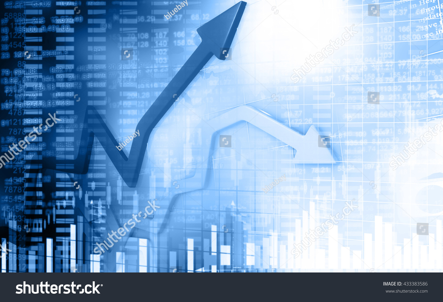 Stock market graphs  business graphs background. stock market anylis	