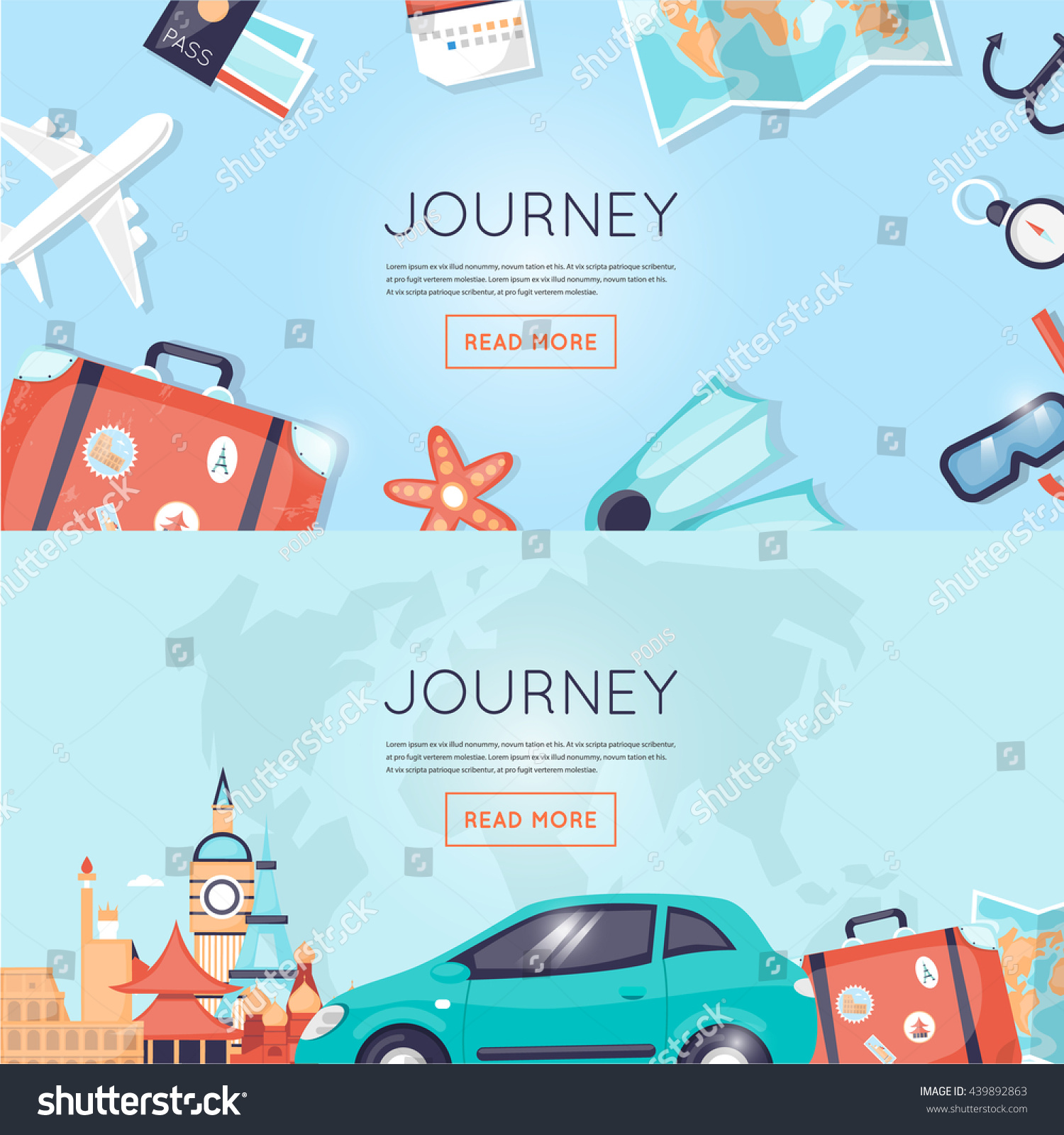 Travel by car Russia  USA  Japan  France  England  Italy. World Travel. Planning summer vacations. Summer holiday. Tourism and vacation theme. Flat design vector
