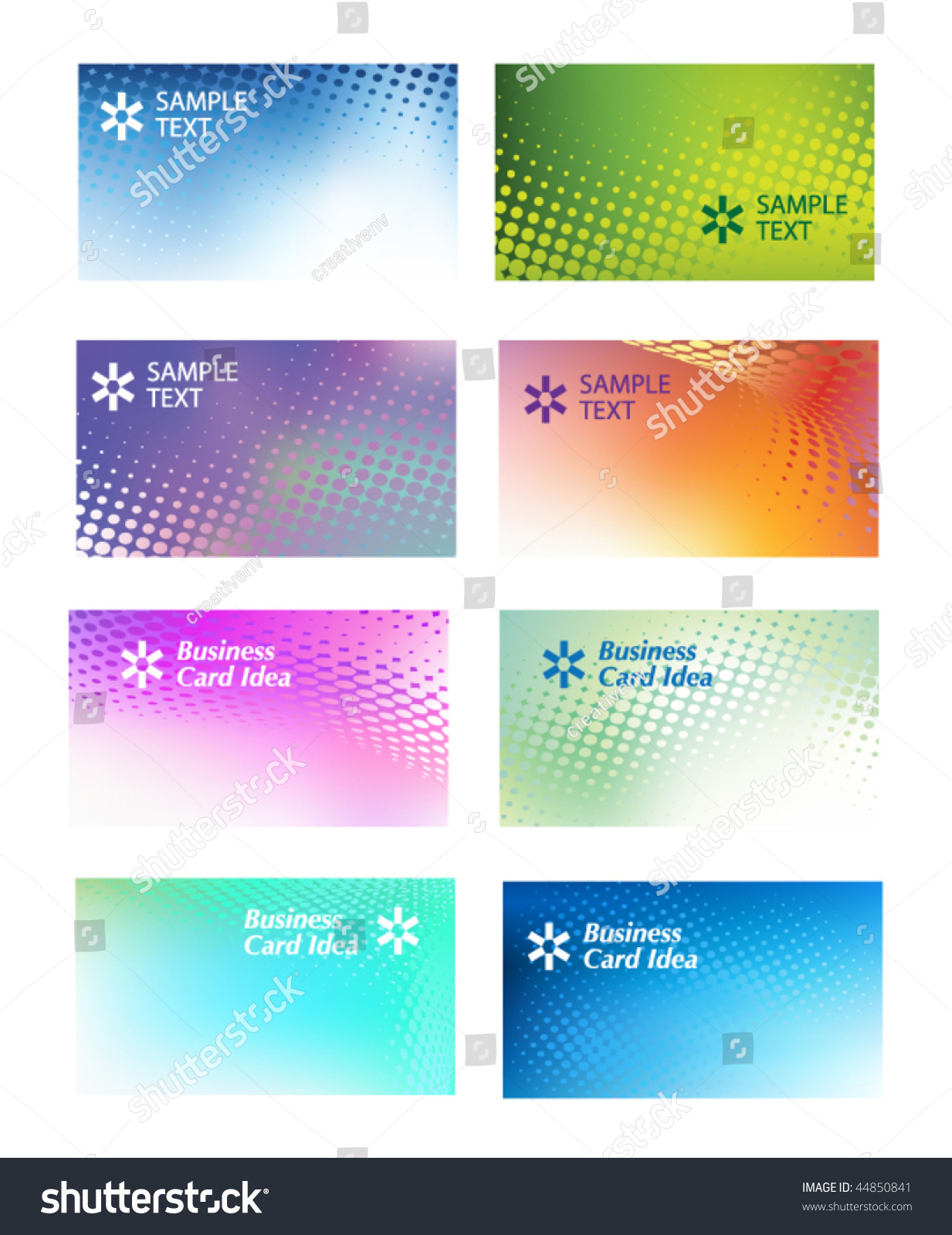 abstract vector business card template set_站酷海洛_正版图片_视频_字体_音乐素材交易平台_站酷旗下品牌