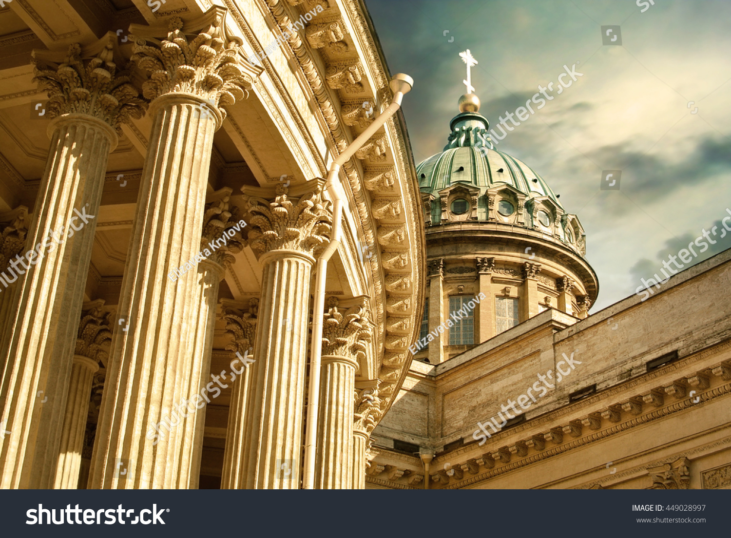 Kazan Cathedral  St. Petersburg  Russia 