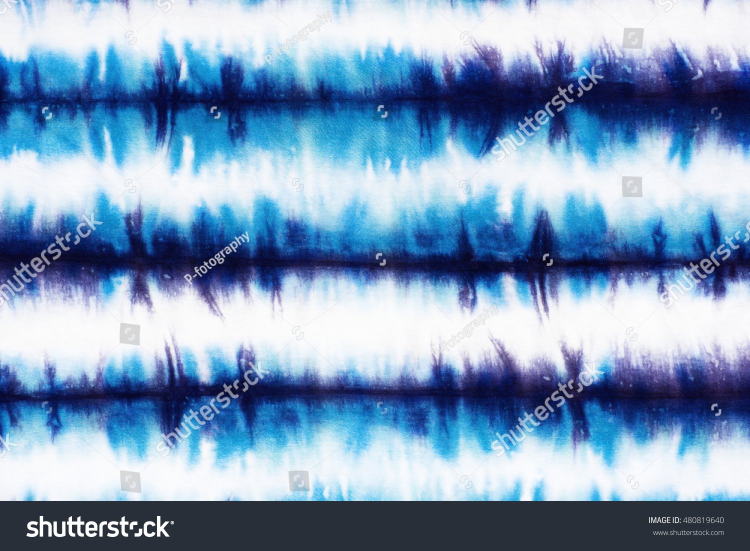 striped tie dye pattern on cotton fabric abstract background.
