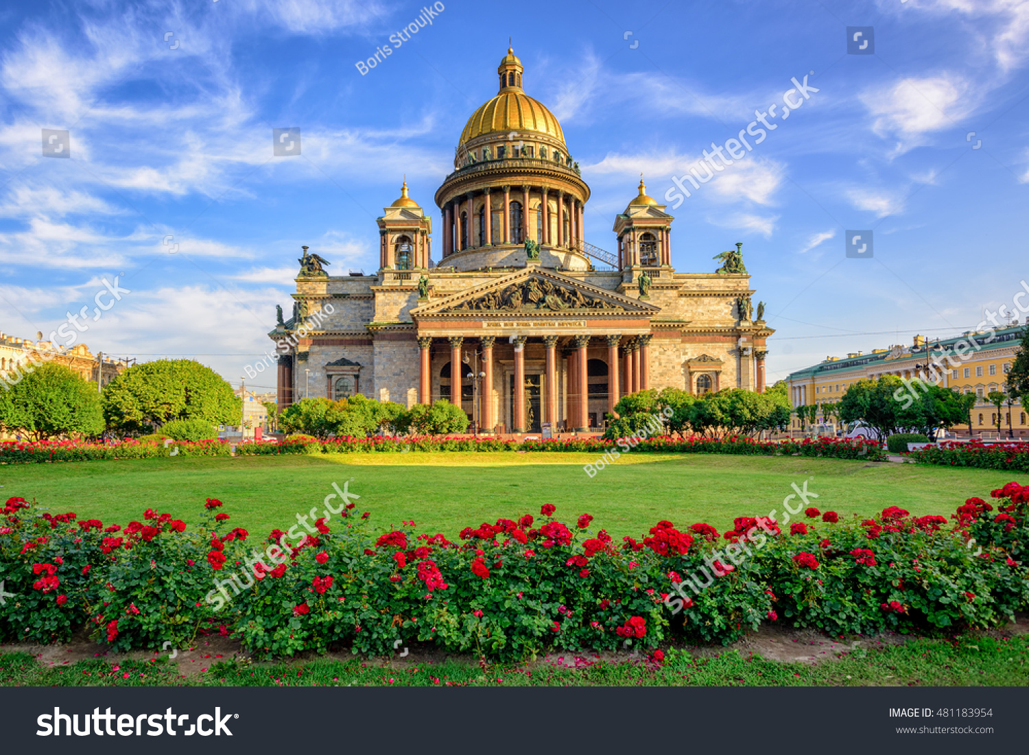 St Isaac cathedral in Saint Petersburg Russia is the biggest christian orthodox church in the world