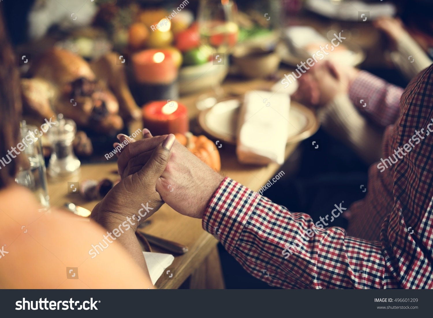Thanksgiving Celebration Tradition Family Dinner Concept