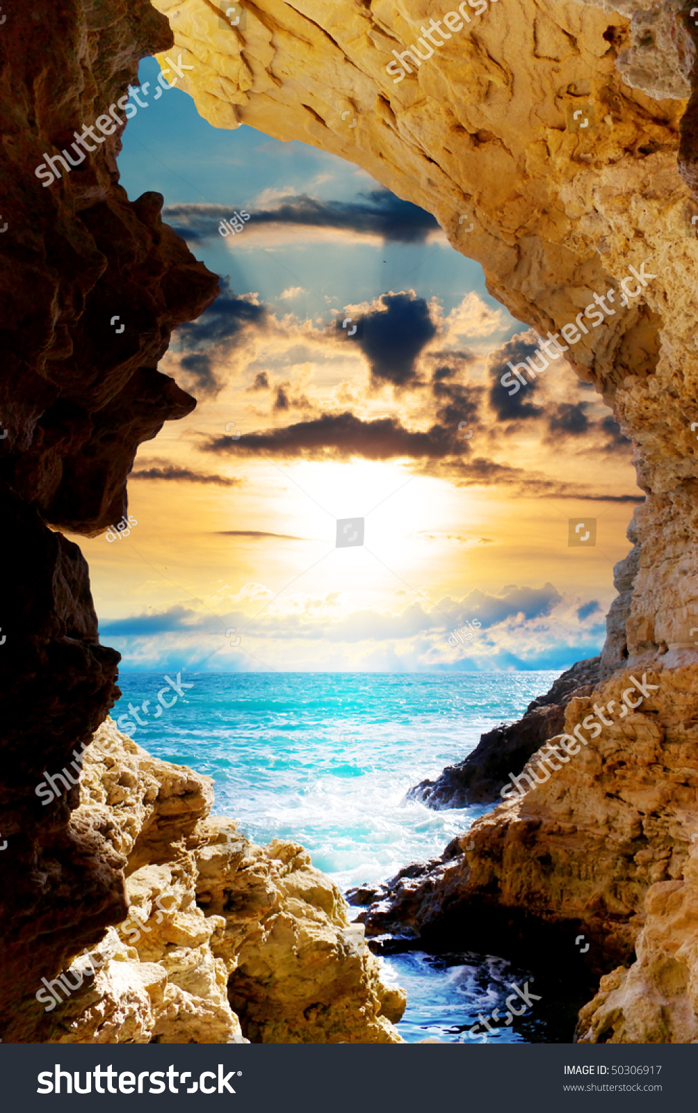 Inside of mainsail. Nature composition.