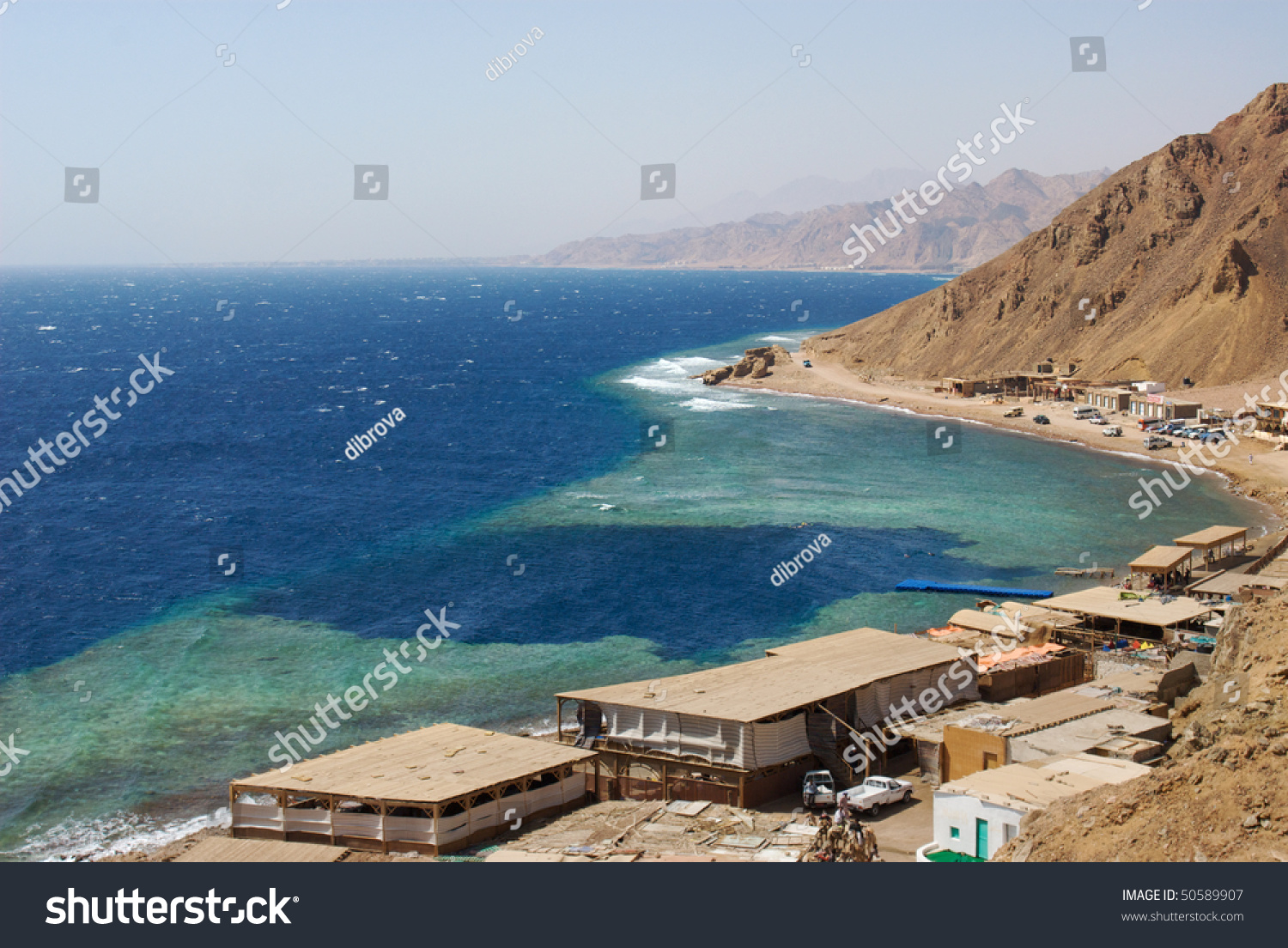 Diving site Blue Hole  Red Sea  Egypt