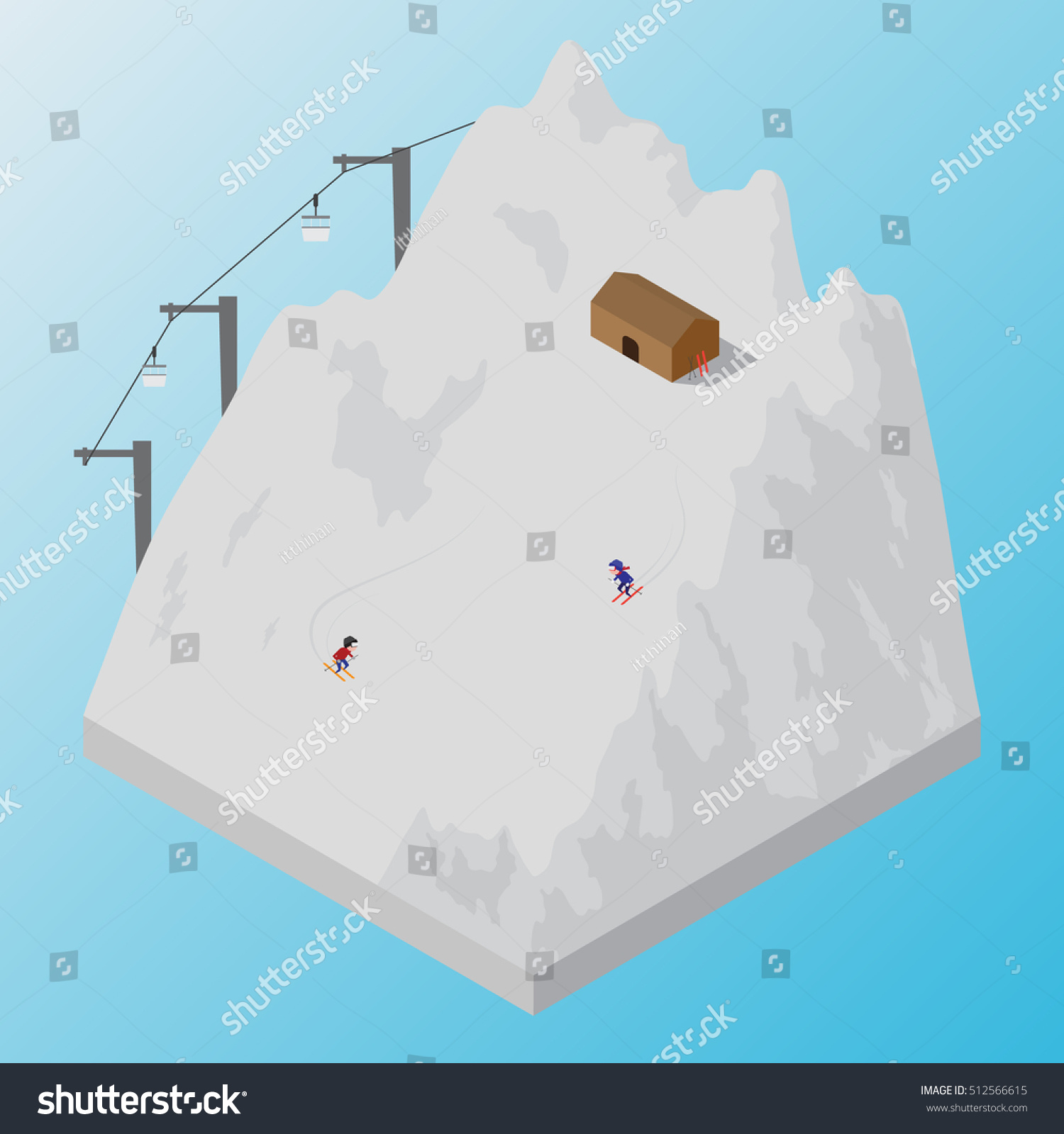 ski mountain
