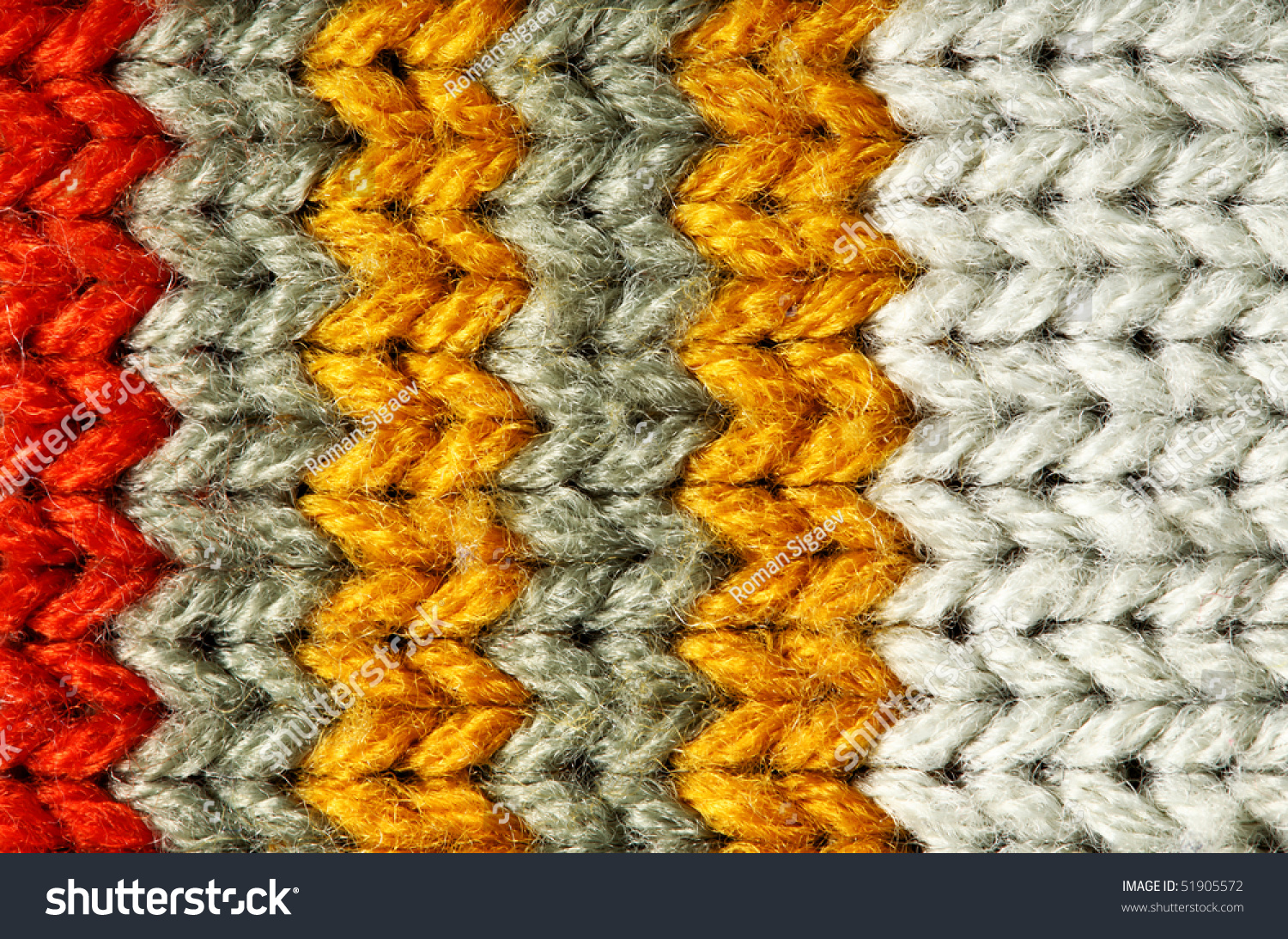 Striped wool texture