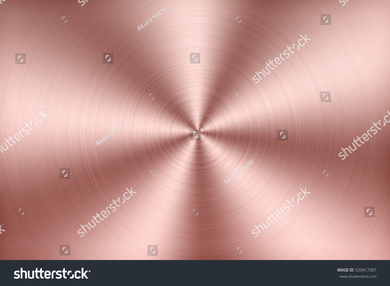 Aluminum texture background with rose gold
